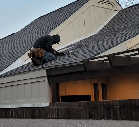 Residential roof repair