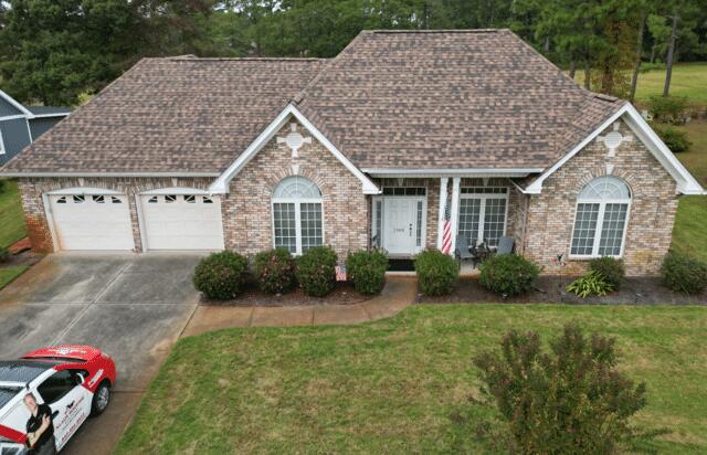 The best color for the home's brick.
