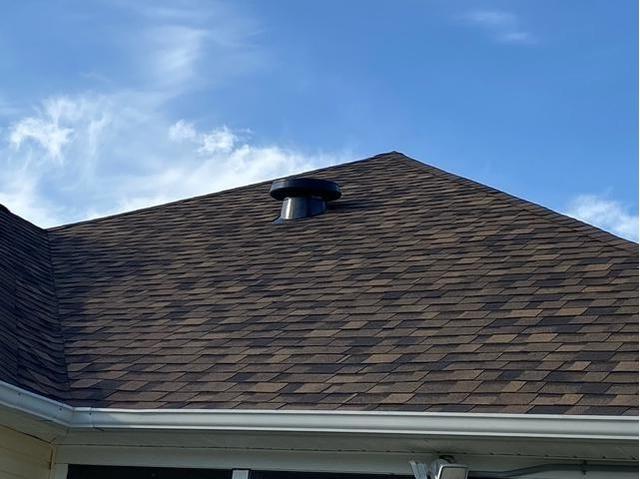 Solar Attic Fan Installed - Our Solar Attic Fan works wonders to lower the temperature in your attic with the power of solar energy!