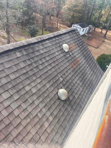 Solatubes still work, but roof is failing.